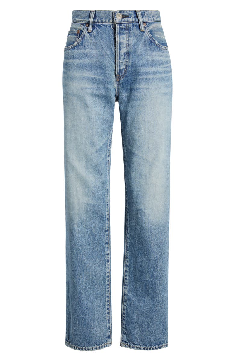 MOUSSY VINTAGE Leyden Straight Leg Jeans, Alternate, color, Light Blue