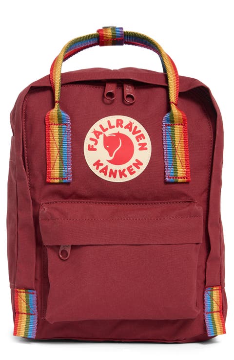 Mini Kånken Rainbow Water Resistant 13-Inch Laptop Backpack