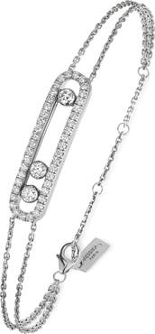 Messika Baby Pavé Move Two-Strand Diamond Bracelet
