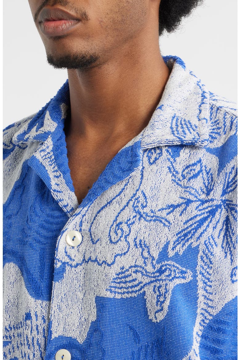 Mystea Camp Shirt, Alternate, color, BLUE