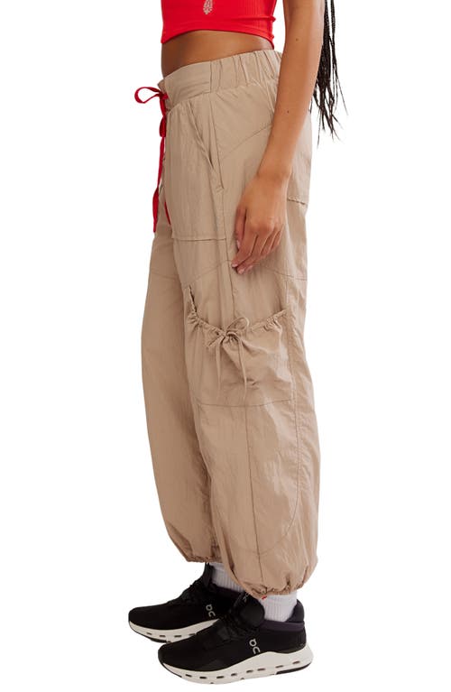 Free People High Point Hiking Joggers In Neutral