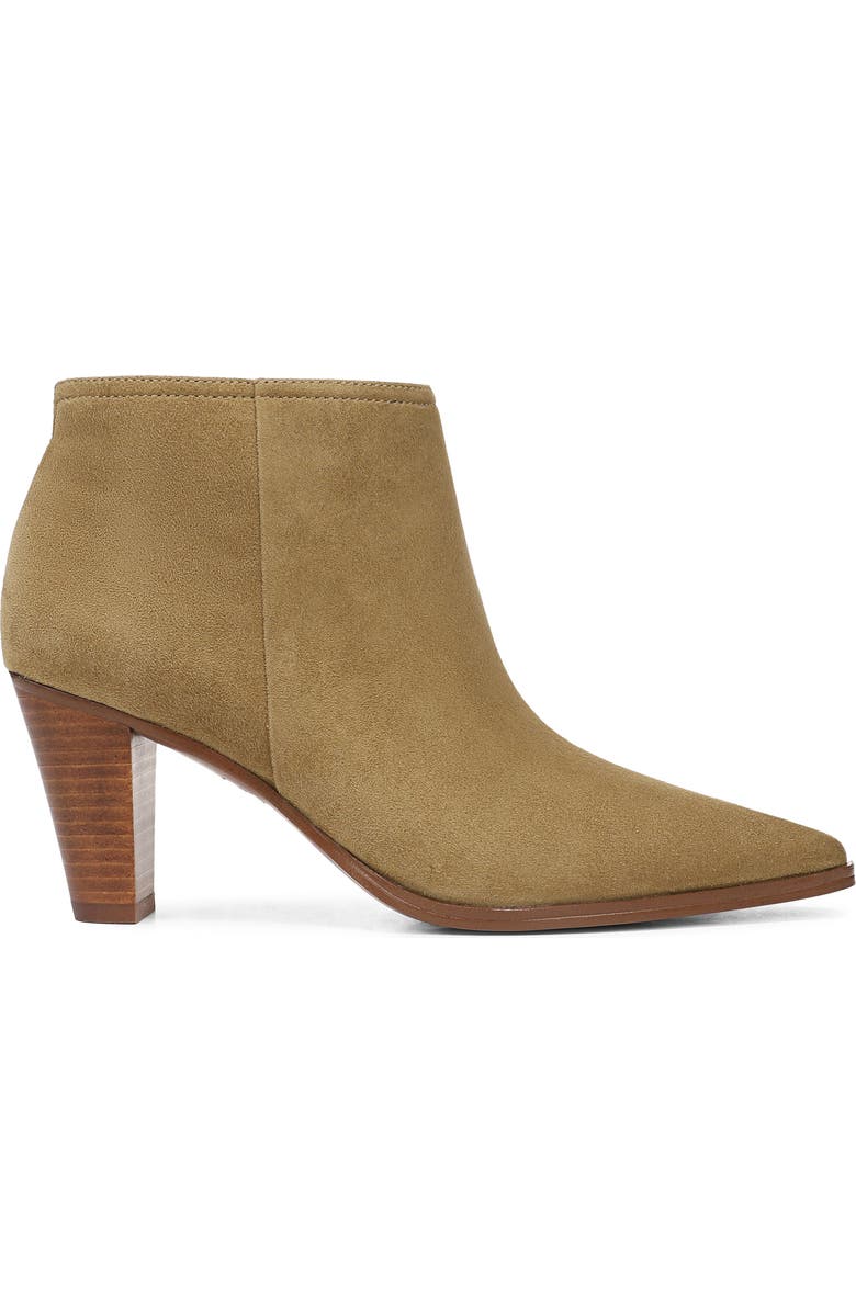 Franco Sarto Josiah Pointed Toe Bootie, Alternate, color, Moss Green