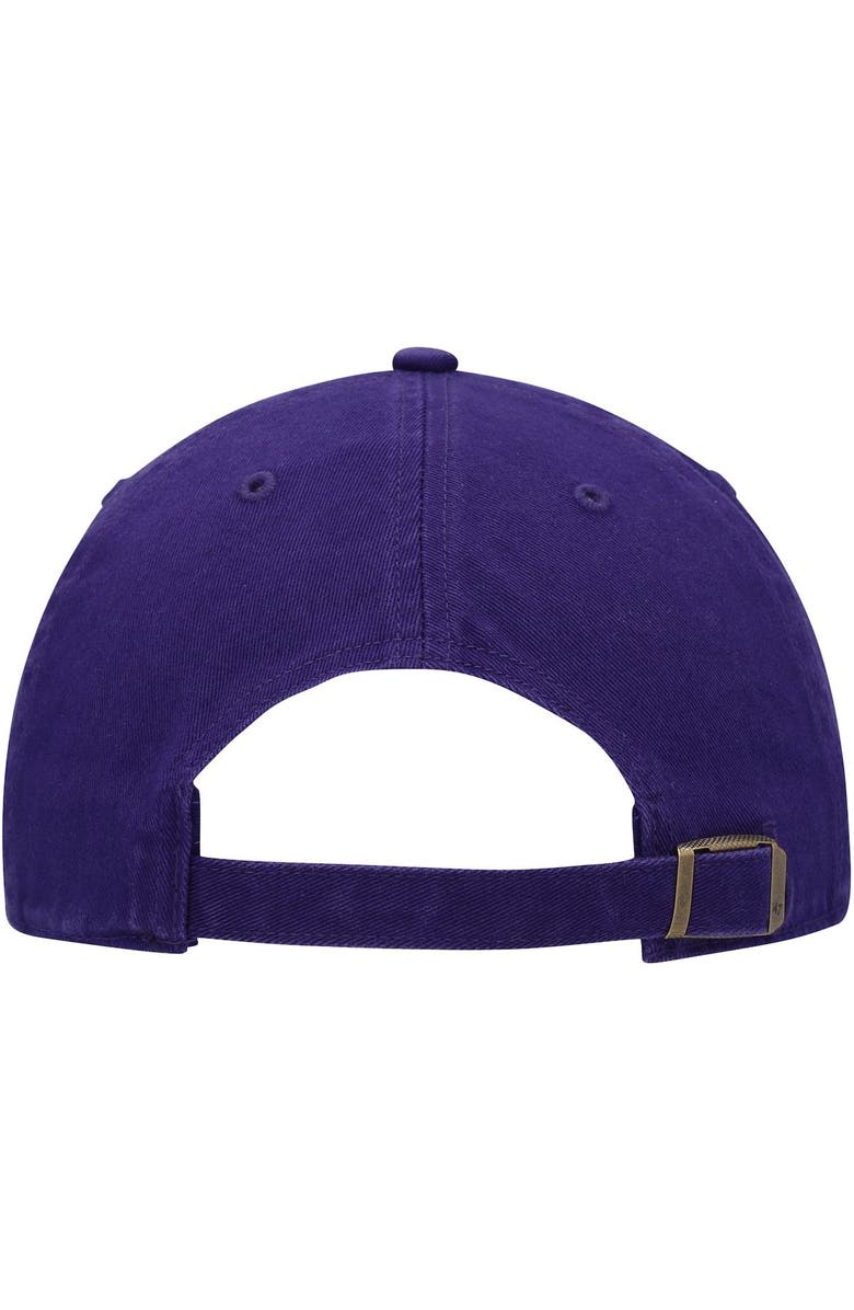 '47 Men's '47 Purple Arizona Diamondbacks Logo Cooperstown Collection Clean Up Adjustable Hat, Alternate, color, Purple