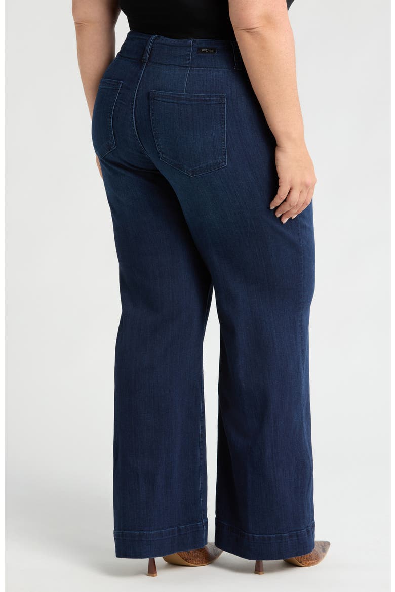 Hannah Patch Pocket Flare Jeans, Alternate, color, SUMMIT LAKE