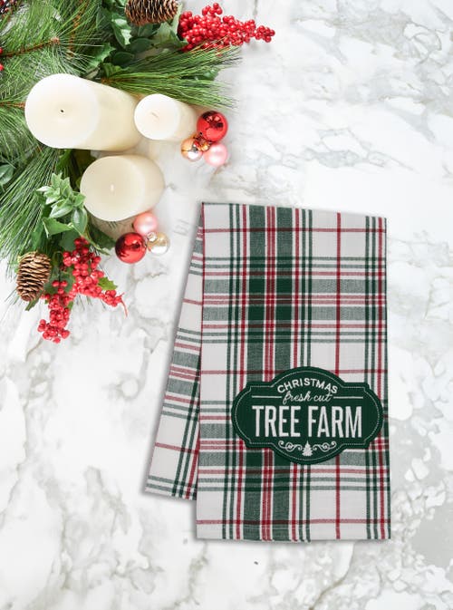 C & F Home C&f Home Christmas Tree Farm Towel In Green