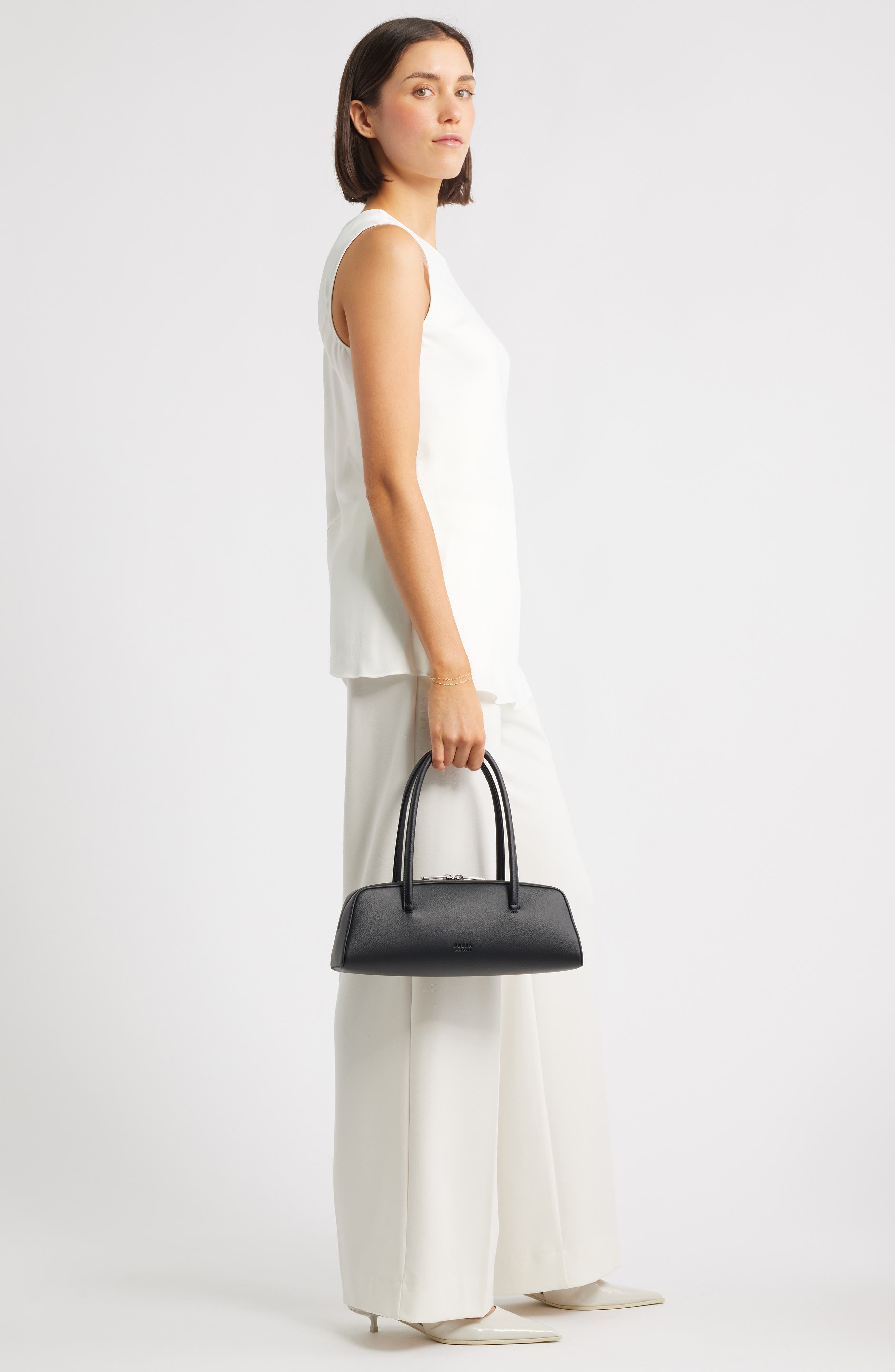 Freja New York Mercer Faux Leather Top Handle Bag, Alternate, color, 