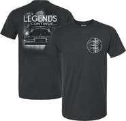 CHECKERED FLAG Men's Checkered Flag Black 2023 NASCAR Hall of Fame Legends Retro T-Shirt
