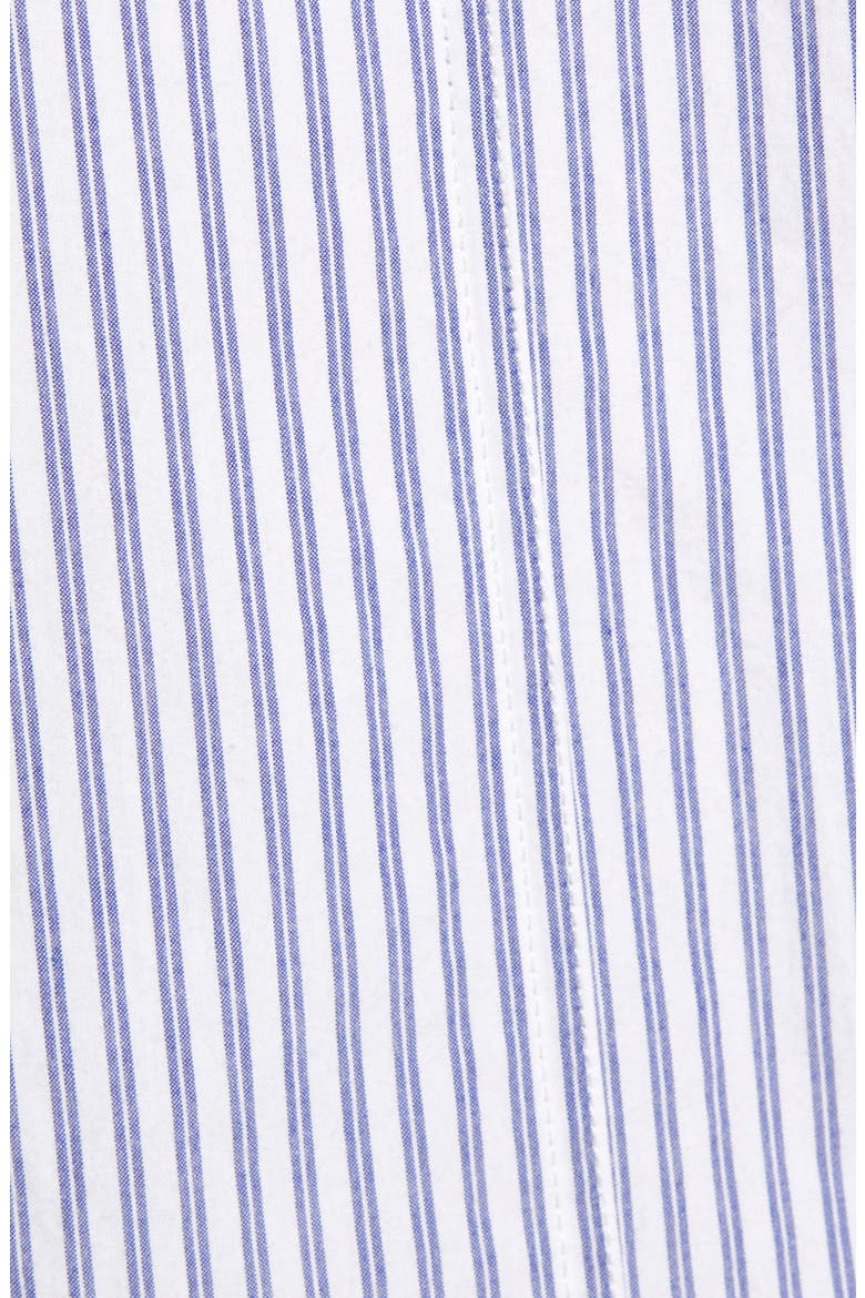 Langston Short Sleeve Button-Up Camp Shirt, Alternate, color, LIGHT BLUE STRIPE