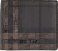 Burberry Coated Canvas Bifold Wallet