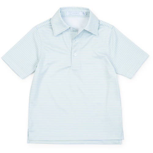 Lila And Hayes Kids'  Will Boys' Golf Polo Shirt By Lh Sport