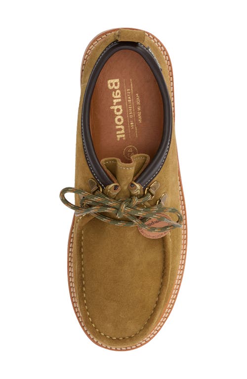 Barbour X Wildbunch Coatham Boat Shoe In Khaki
