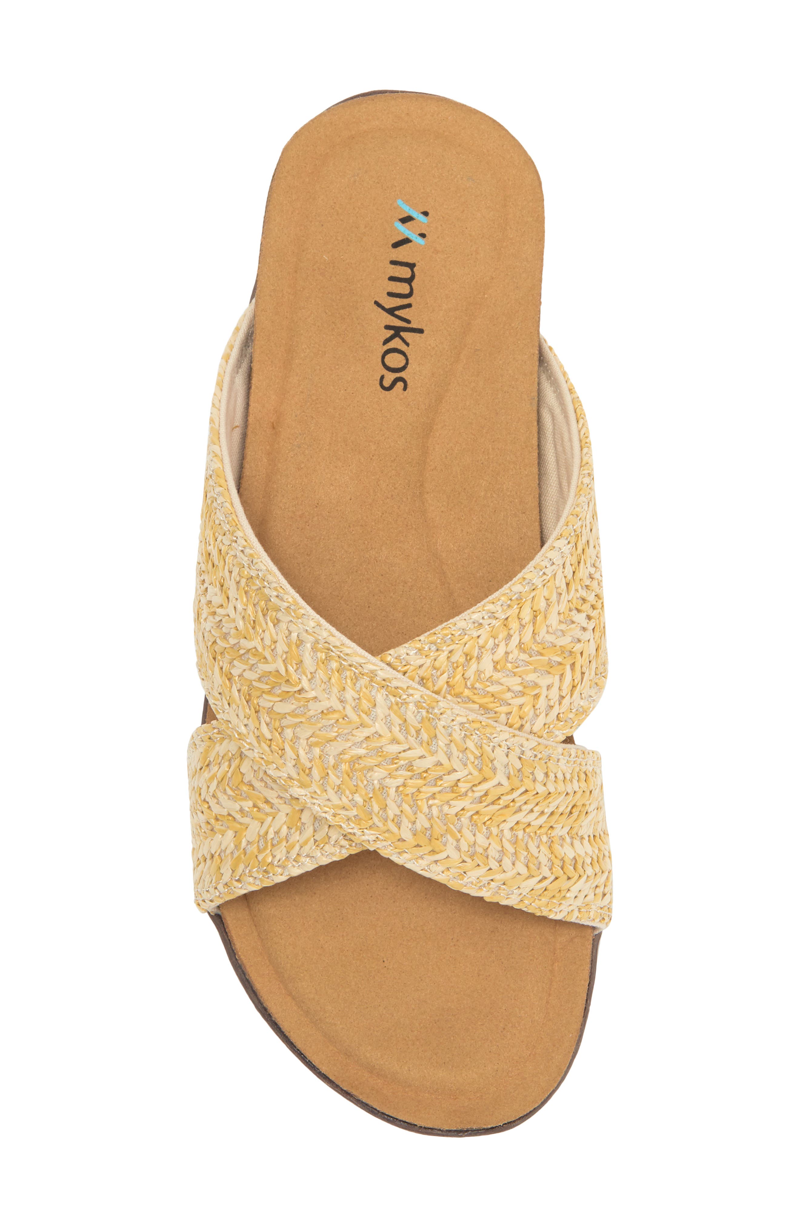 Mykos Leyla Sandal, Alternate, color, Brown