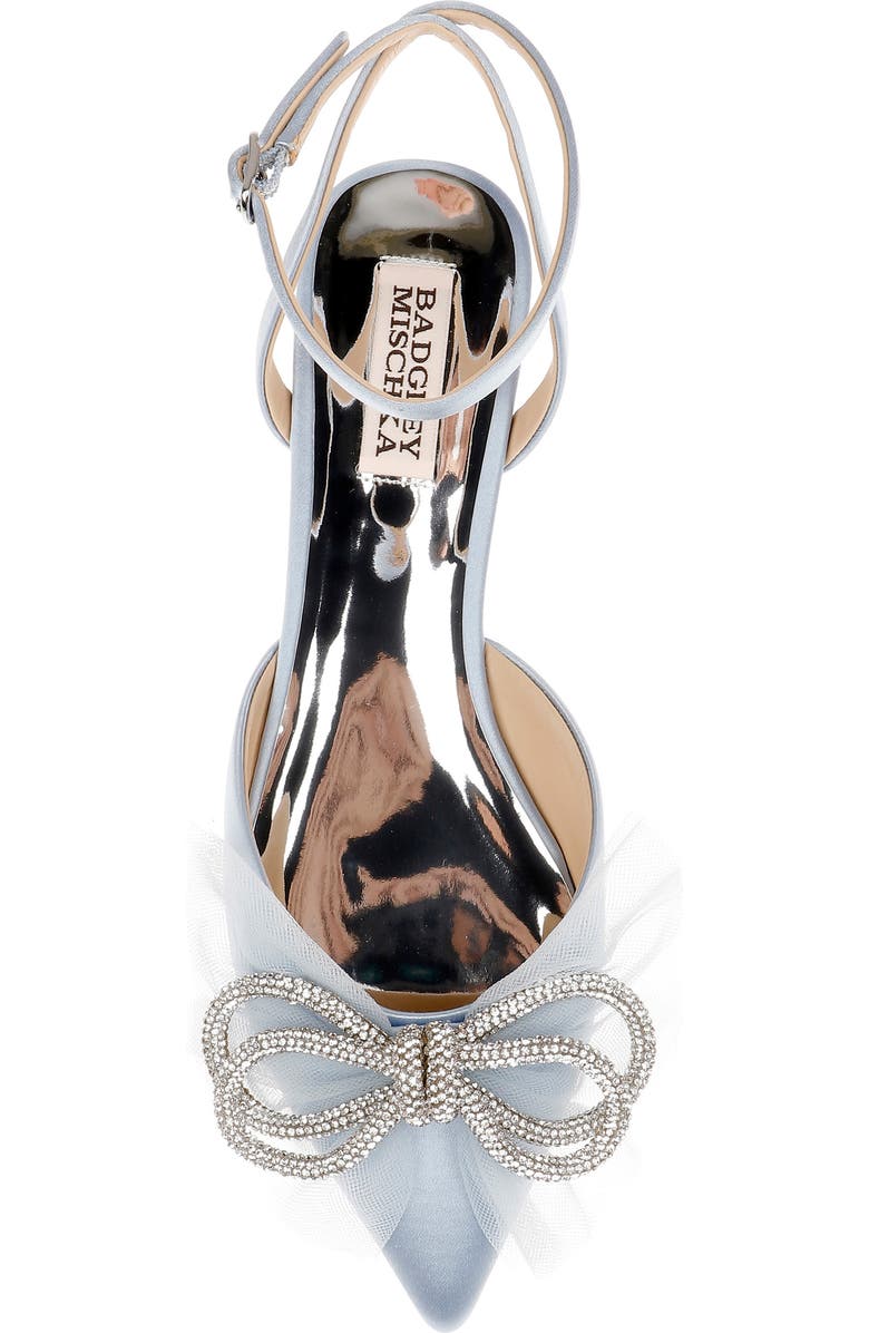 Badgley Mischka Collection Sabina Bow Flat, Alternate, color,