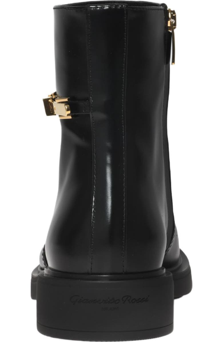 Gianvito Rossi Martine Biker Bootie, Alternate, color,