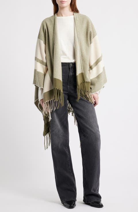 Cozy Fringe Ruana