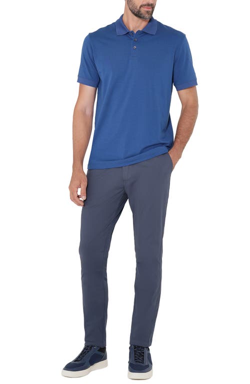 Urban Performance Pima Cotton Tech Polo With Uv Protection In Blue