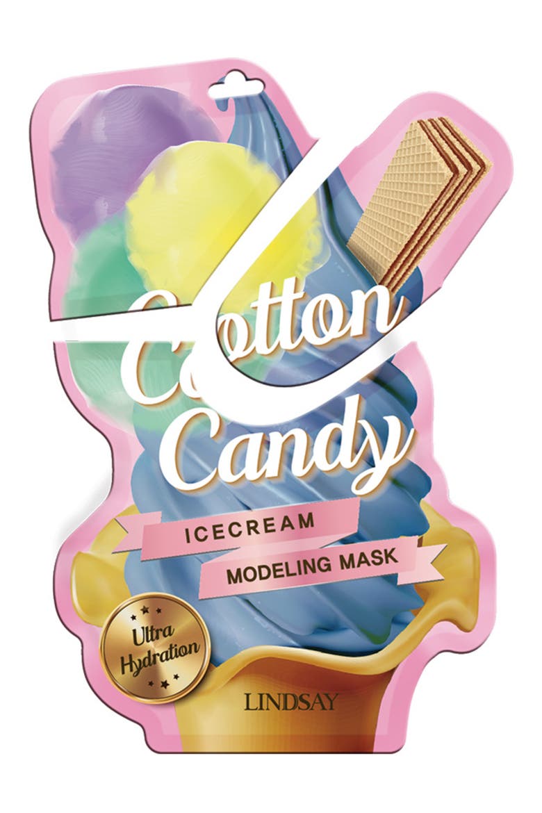 Cotton Candy Icecream Modeling Mask, Alternate, color, NO COLOR