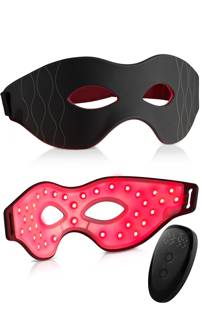 Lovery Eye Recovery Pro LED Light Therapy Eye Mask - Red & Near-Infrared Light, Alternate, color, Black