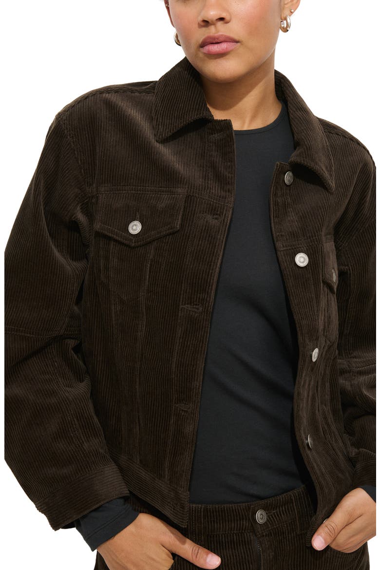 Camden Rider Corduroy Jacket, Main, color, CHOCOLATE