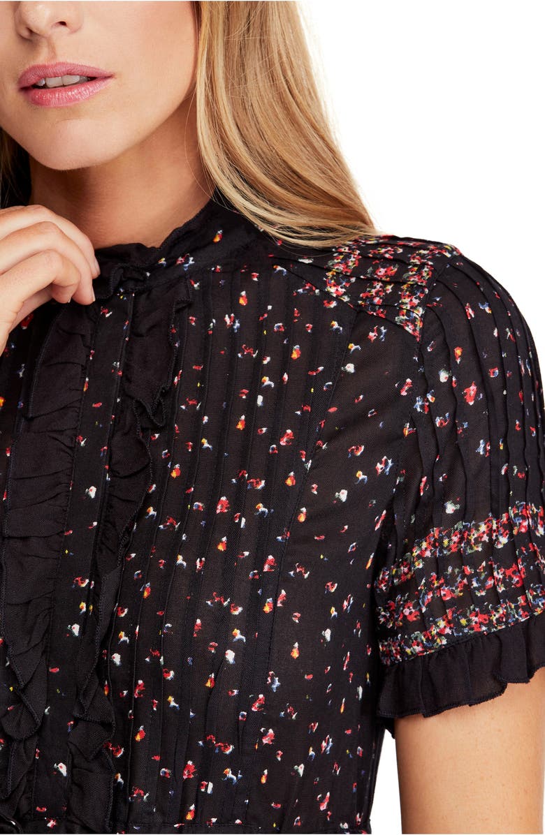 Free People Rare Feeling Pleated Maxi Dress, Alternate, color, 