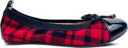 Yosi Samra Kids' Miss Samantha Cap Toe Ballet Flat