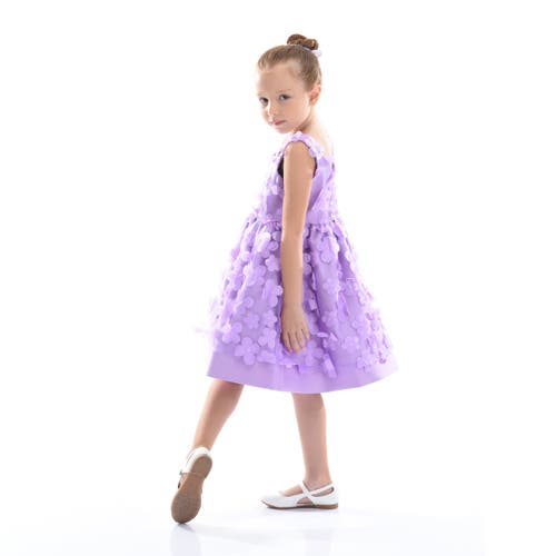 Shop Tulleen Lago Dress In Purple
