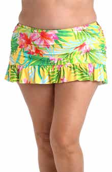 La Blanca Calypso Ruffle Swim Skirt