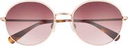 Ted Baker 56mm Gradient Round Sunglasses