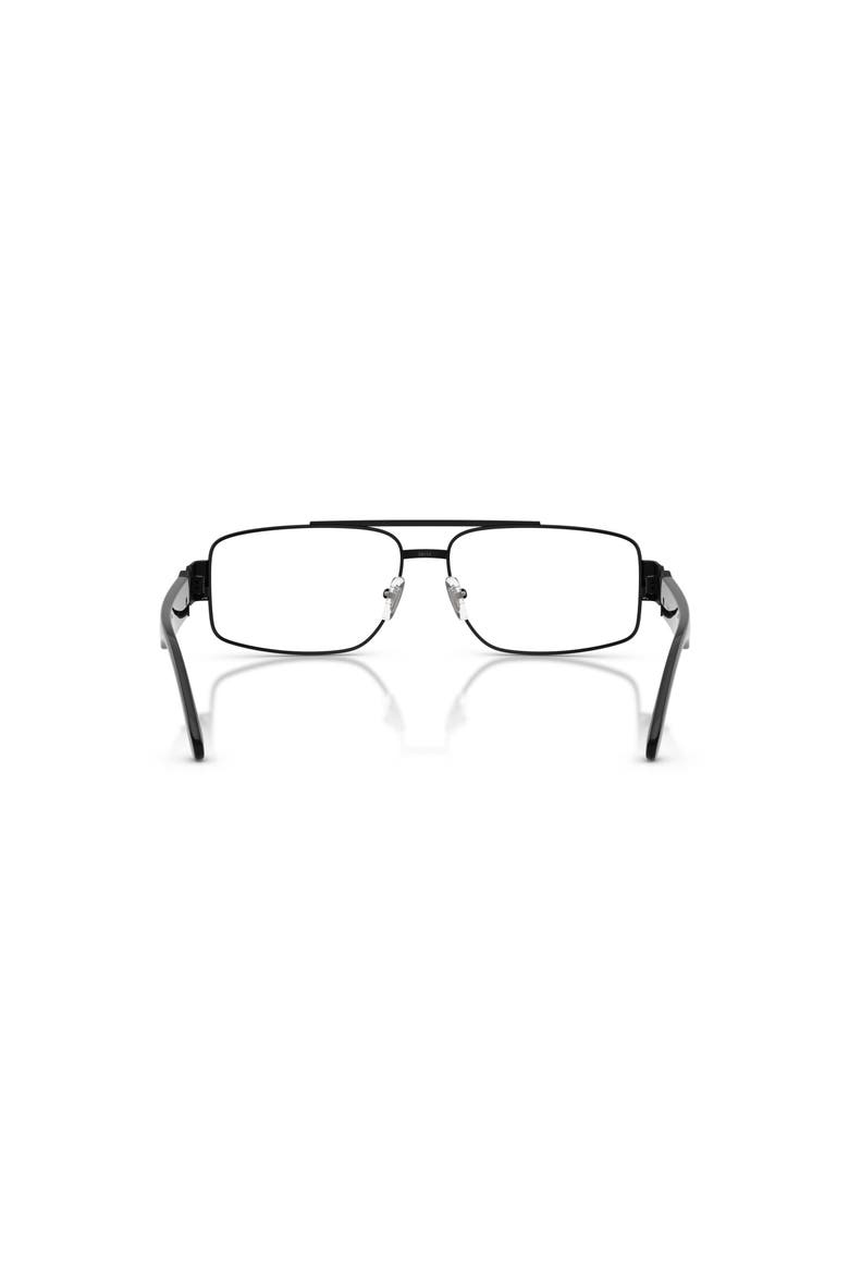 56mm Rectangle optical glasses, Alternate, color, Black
