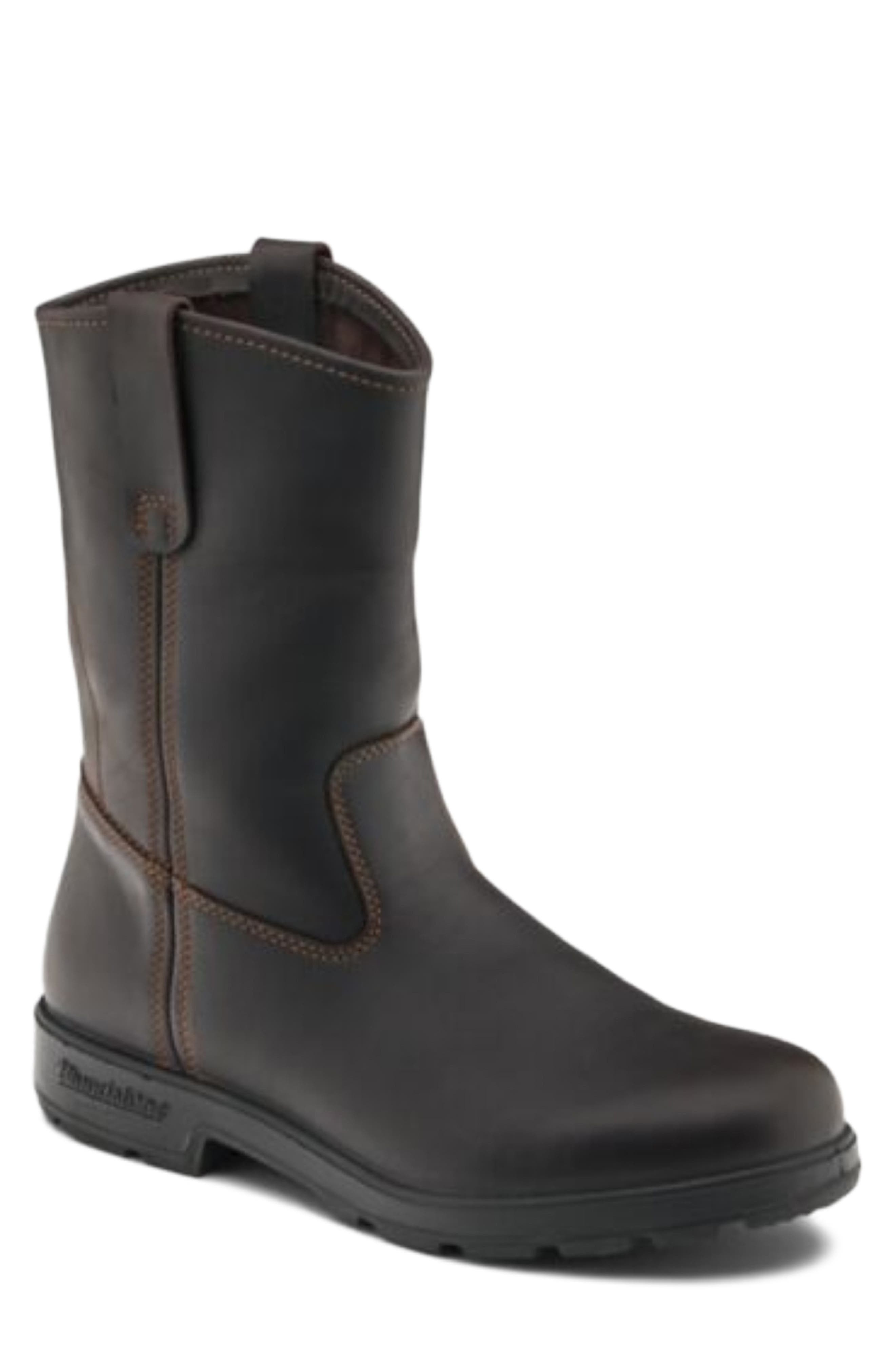 Blundstone Footwear Original Rigger Water Resistant Boot, Main, color, Claret
