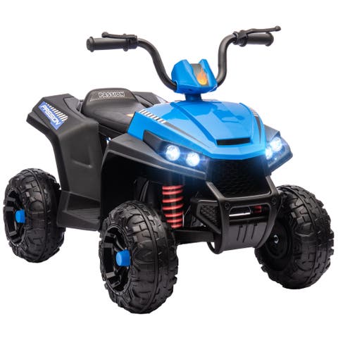 12V Kids ATV Four Wheeler w/ Spring Suspension, Forward & Reverse