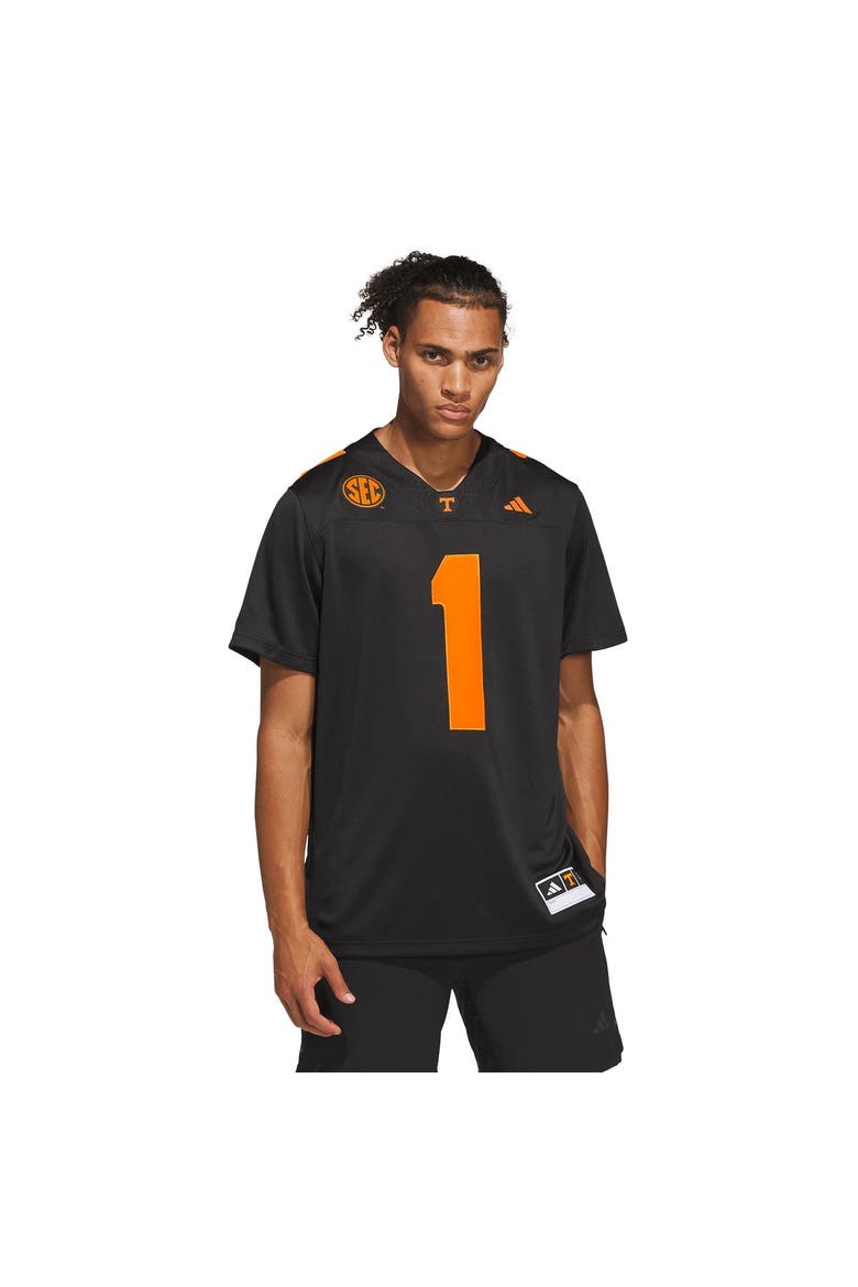Men's adidas Black Tennessee Volunteers  Premier Jersey, Main, color, Black