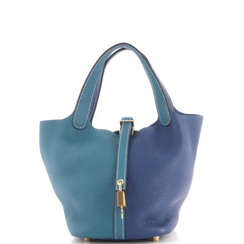 Casaque Picotin Lock Bag Clemence PM