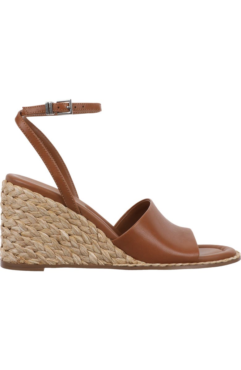 Nordstrom Arlene Ankle Strap Wedge Sandal, Alternate, color, Rust Argan Oil