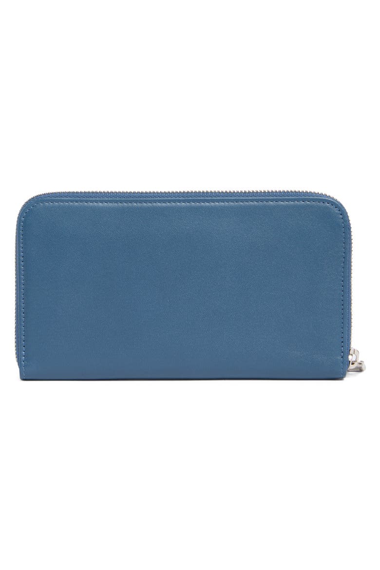 Le Pliage Center Zip Wallet, Alternate, color, PILOT BLUE