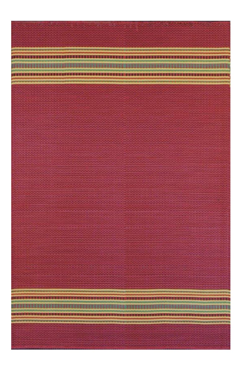 Mad Mats Serape Dark Red, Main, color, Dark Red