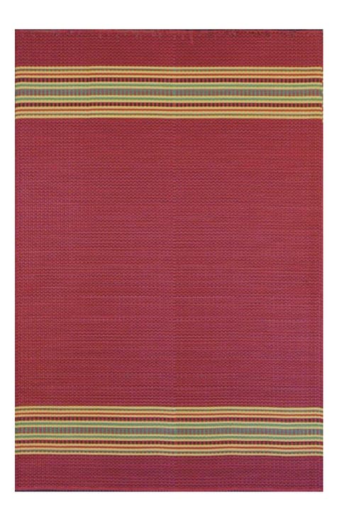 Serape Dark Red