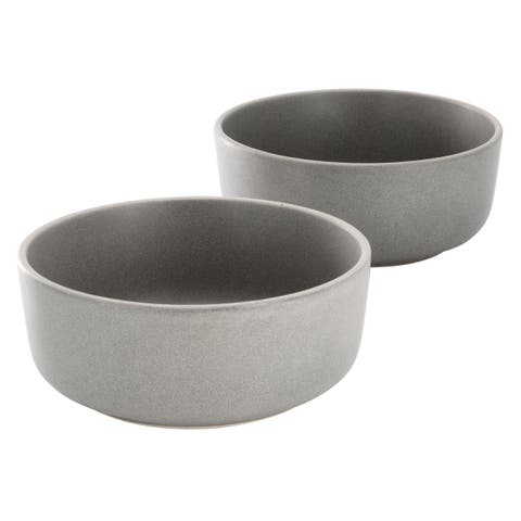 Bryant Park 2 Piece 6 Inch Stoneware Cereal Bowl Set
