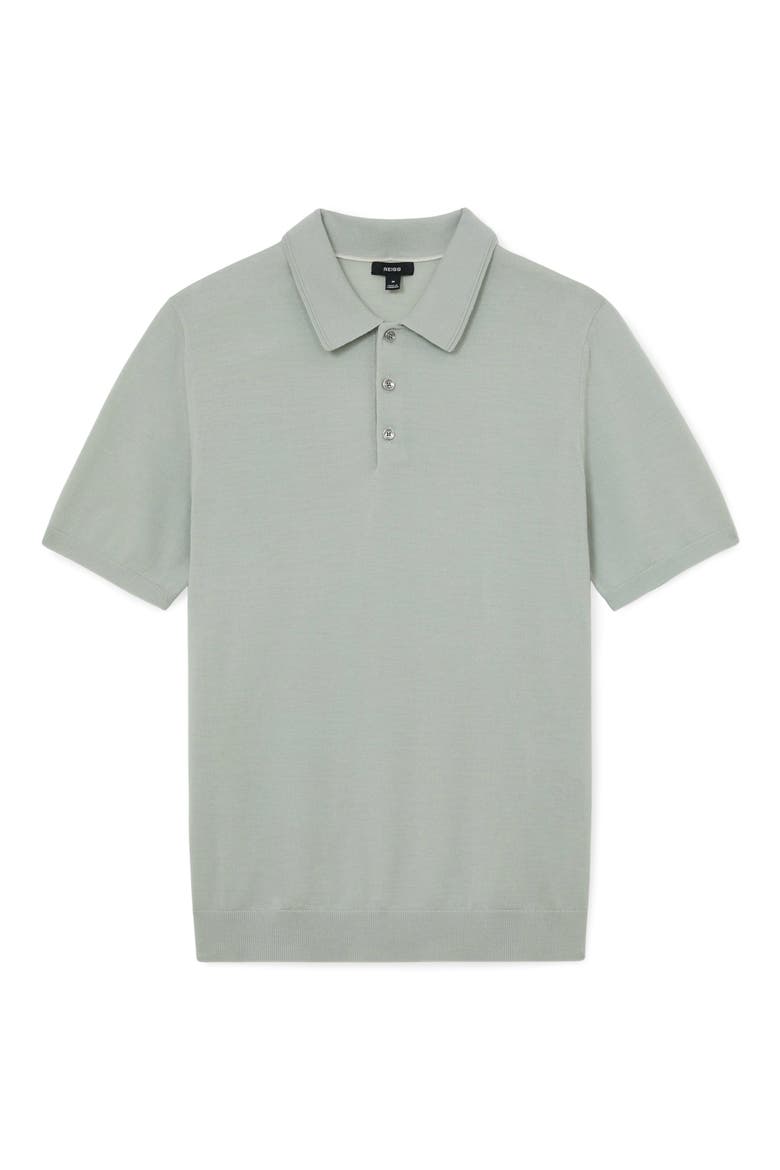 Manor Wool Polo, Alternate, color, MINTY SAGE GREE