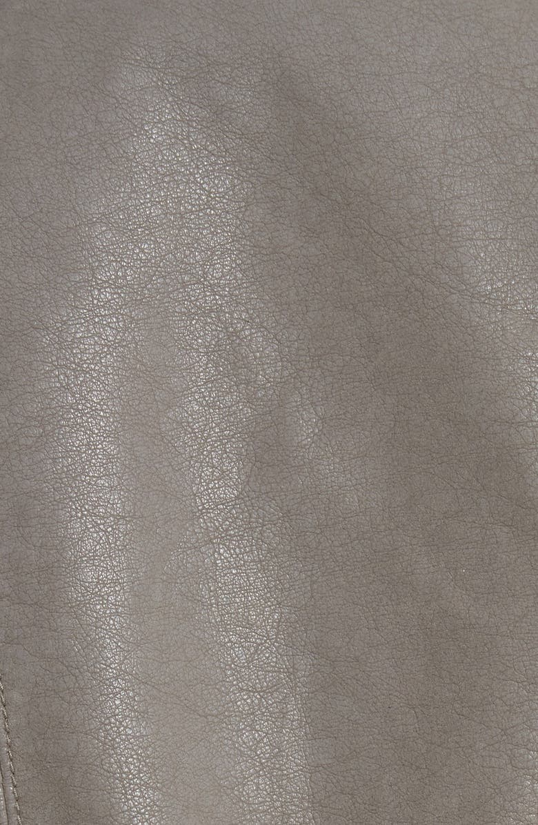 Free People Faux Leather Jacket, Alternate, color, 