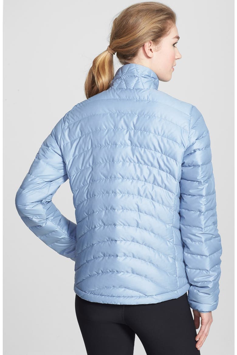 'Down Sweater' Jacket, Alternate, color, LEADEN BLUE