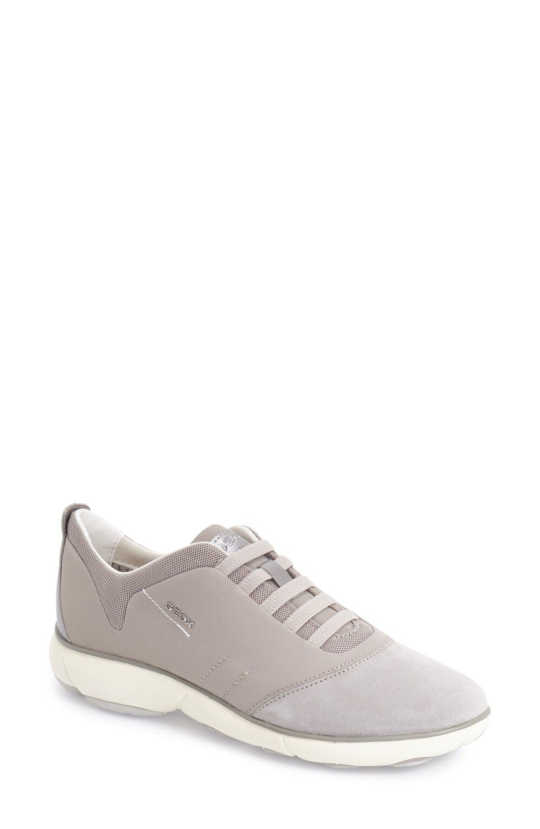 Nebula Sneaker, Main, color, GREY SUEDE