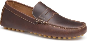 Johnston & Murphy Athens Penny Leather Slip-Ons loafers New Johnston & Murphy Athens Penny Driving Loafer (Men) | Nordstrom main image 3