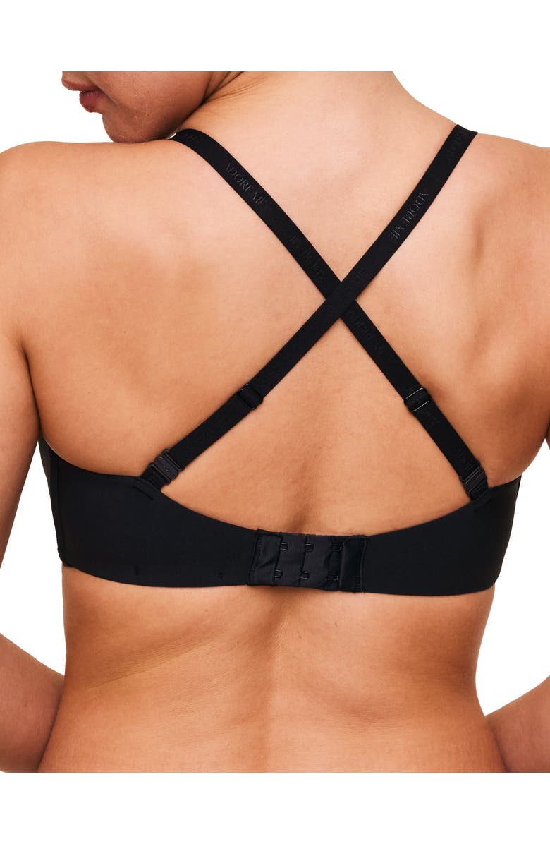 Adore Me Valory Contour Plunge Bra, Alternate, color, Black