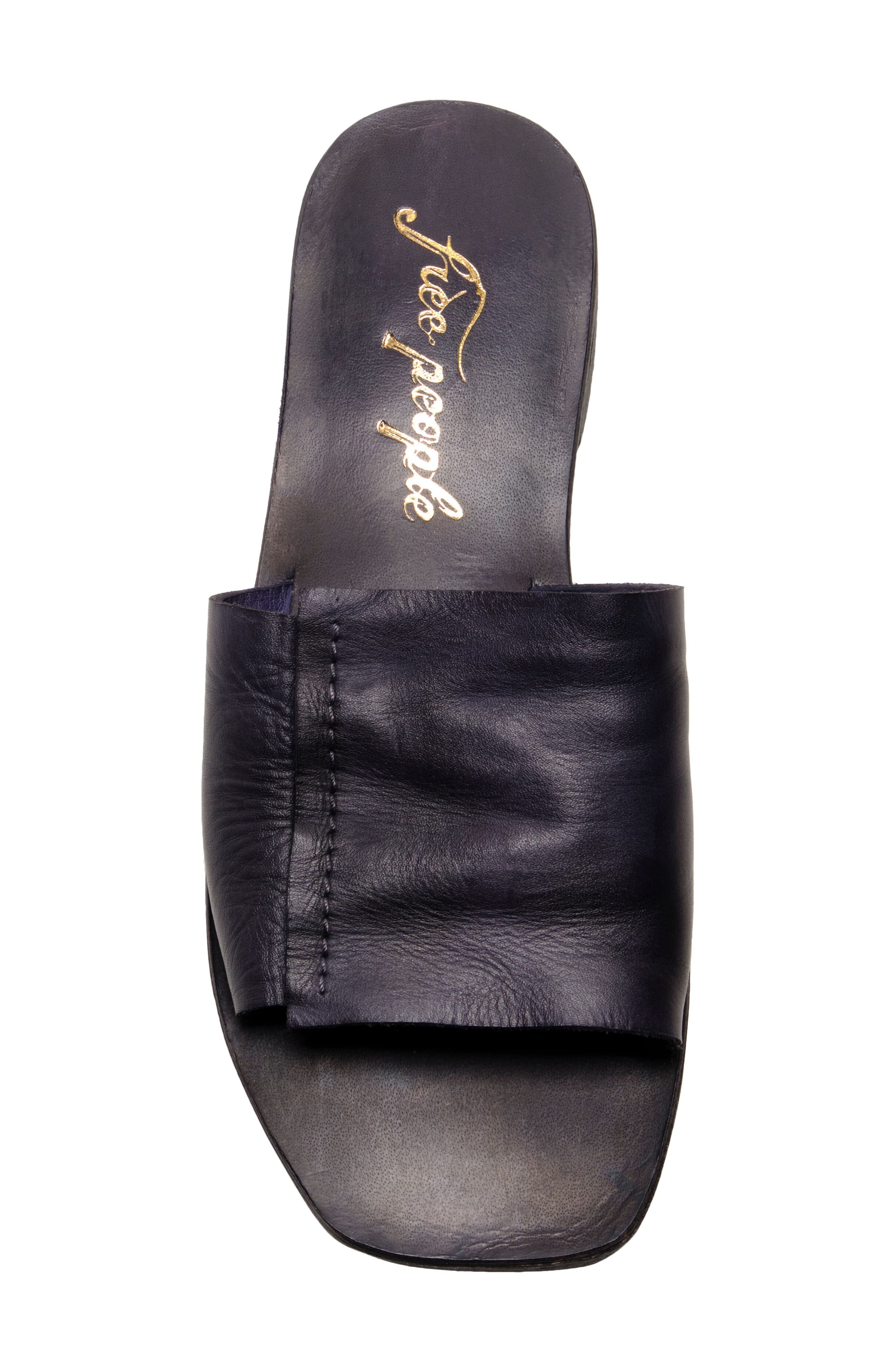 Free People Verona Slide Sandal, Alternate, color, Black