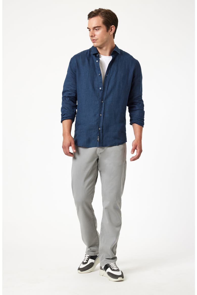 Matt Relaxed Straight Leg 5-Pocket Pants, Alternate, color, STORMY CASUAL TWILL