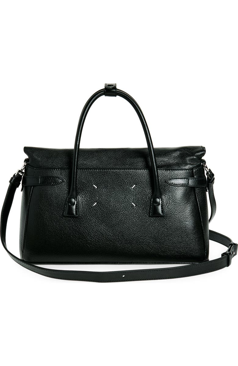 Maison Margiela Medium 5AC East/West Top Handle Bag, Alternate, color, Black