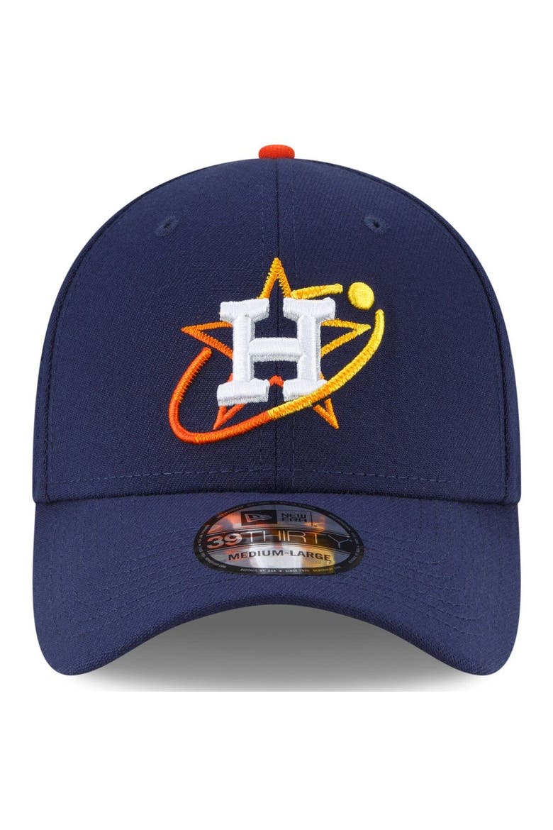 Men's New Era Navy Houston Astros 2022 City Connect 39FIFTY Flex Hat, Alternate, color, Navy
