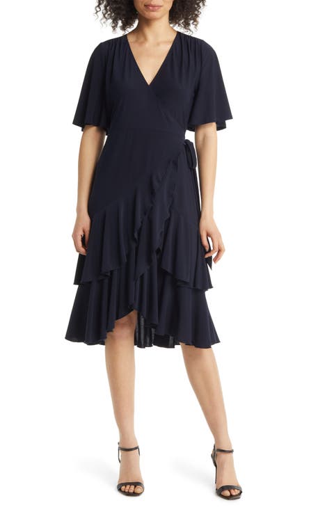 Miranda Midi Wrap Dress