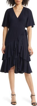 Kiyonna Miranda Midi Wrap Dress